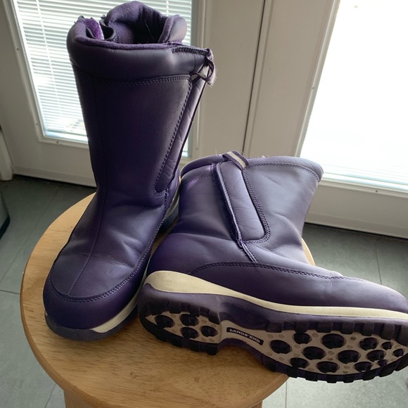 LandsEnd Girls Winter Snow Boots never worn - Picture 1 of 7